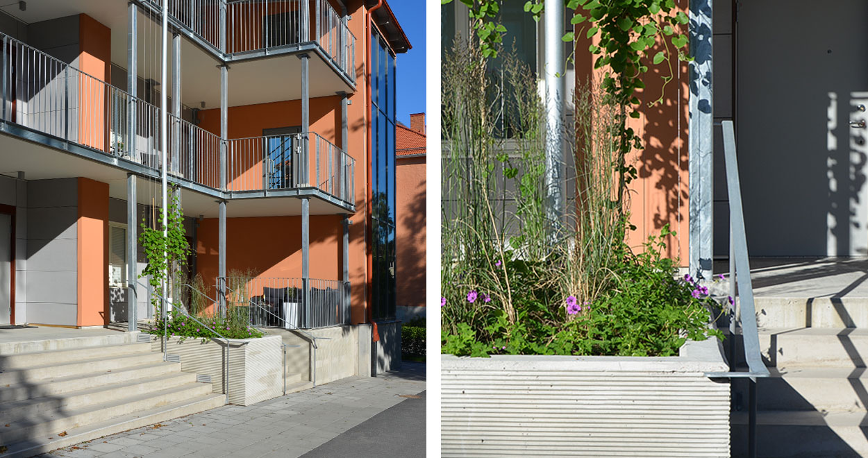 a-sidan arkitekt arkitektkontor Uppsala ombyggnad flerbostadshus Fålhagen brf bostadsrättsförening Rikshem hem