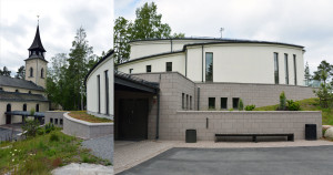 a-sidan arkitekt arkitektkontor avsked kulturmiljö begravning ceremonilokal Saltsjöboo Saltsjö-Boo Saltsjö Boo Svenska kyrkan